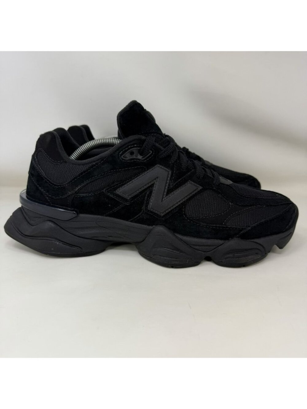 New Balance 9060 Suede Running Shoes Triple Black Men’s Size 11